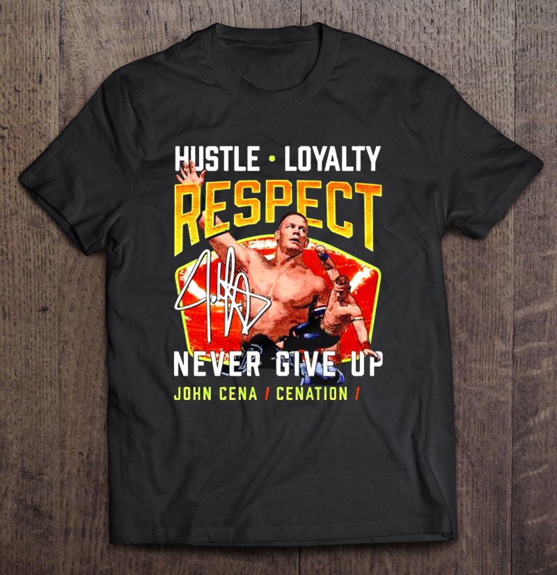 hustle loyalty respect shirt