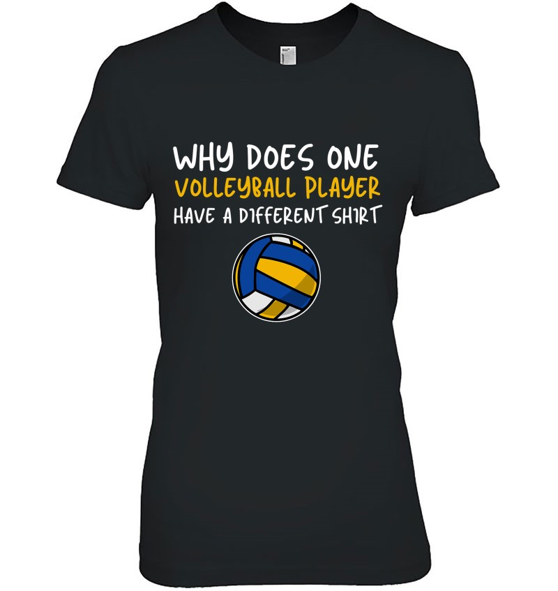 Why Does One Volleyball Player Have Wear A Different Shirt Mugs