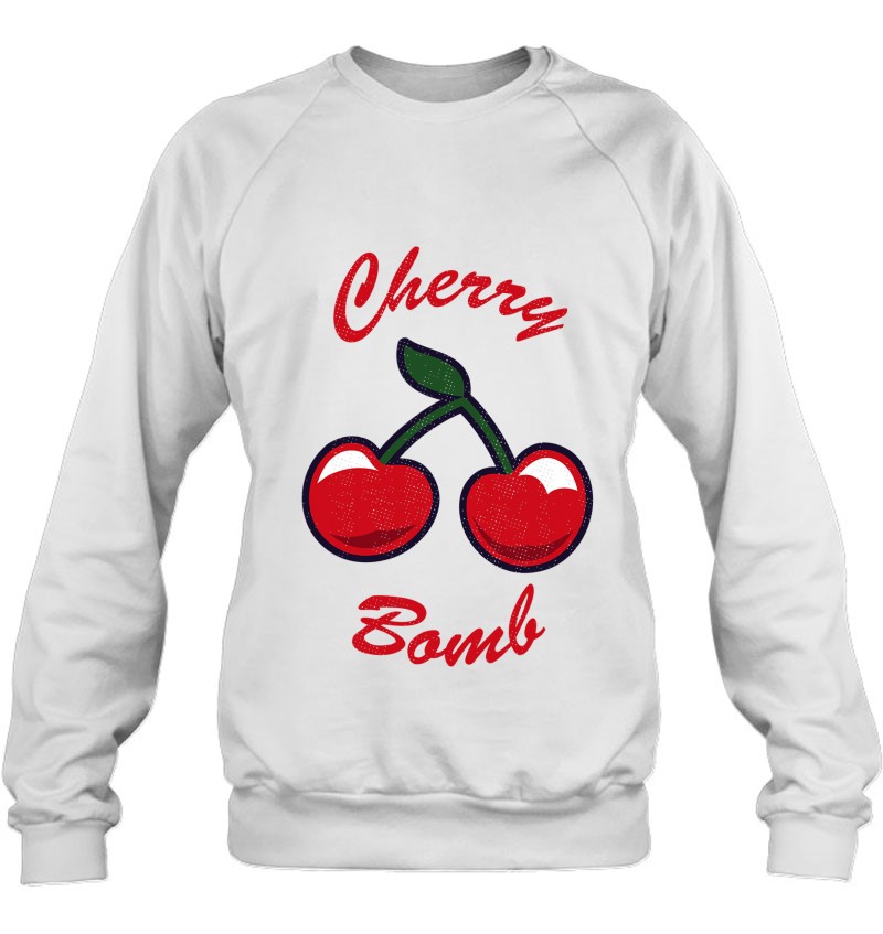 Cool Cherry Bomb. 70S 80S 90S Fruit Retro Sweatshirt