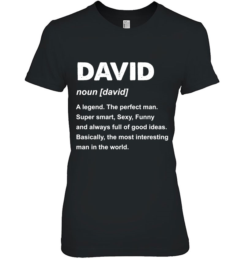 David Name Definition Personalized Custom Mugs