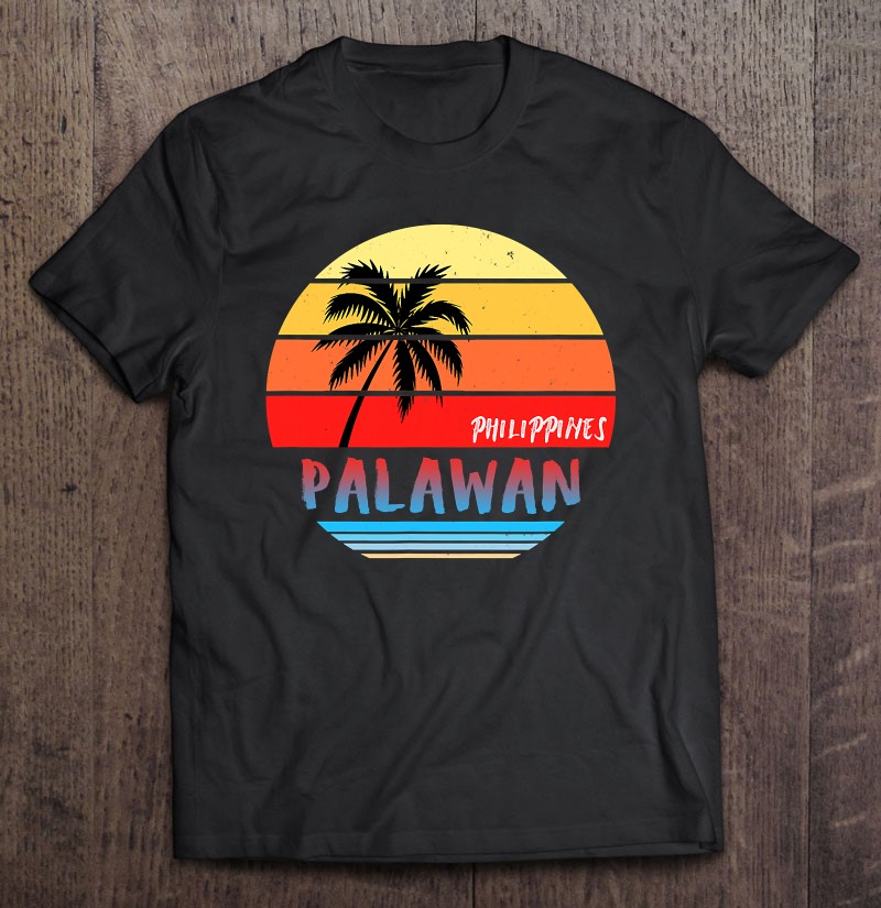 Palawan Shirt Gift Souvenir Philippines Shirt