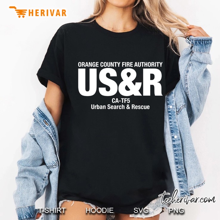 Urban Search & Rescue California Task Force 5 Ca-Tf5 Duty Ladies Tee