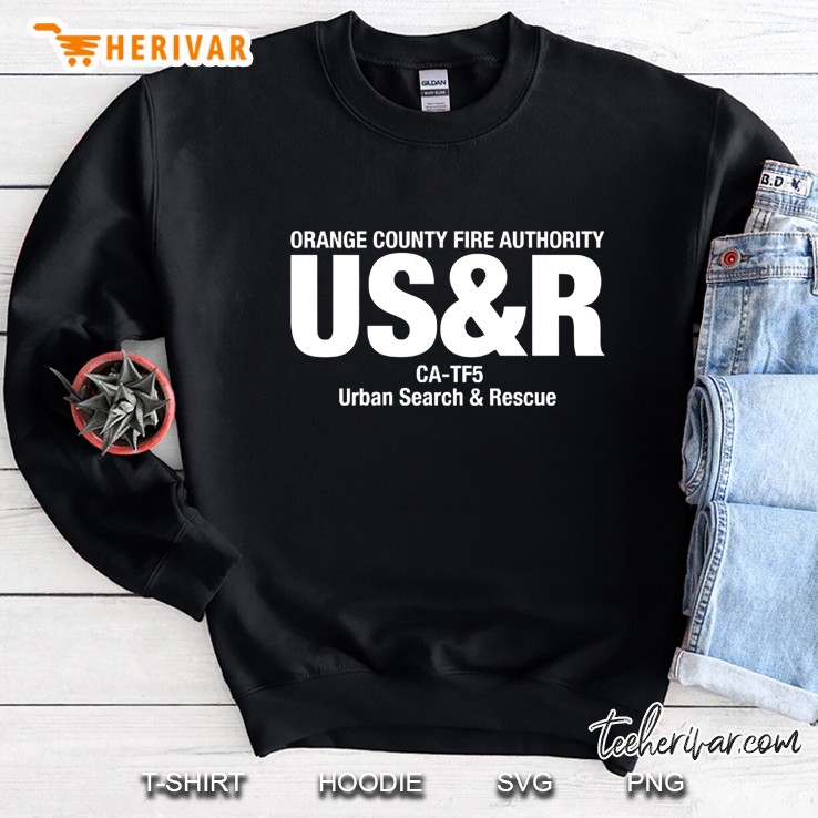 Urban Search & Rescue California Task Force 5 Ca-Tf5 Duty Sweatshirt