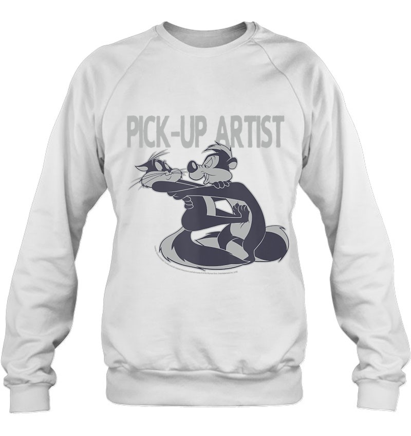 Looney Tunes Pepe Le Pew & Penelope Pick-Up Artist Tank Top Sweatshirt