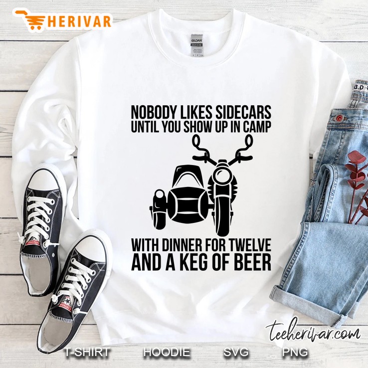 Motorcycle Sidecar Offroad Motorcyclists Sweatshirt