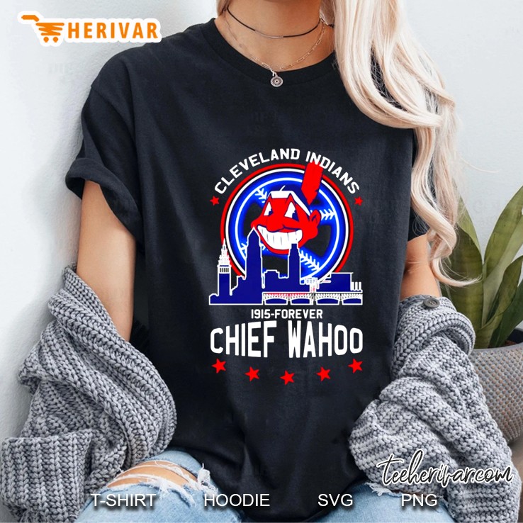 Cleveland Indians 1915 Forever Chief Wahoo City Ladies Tee