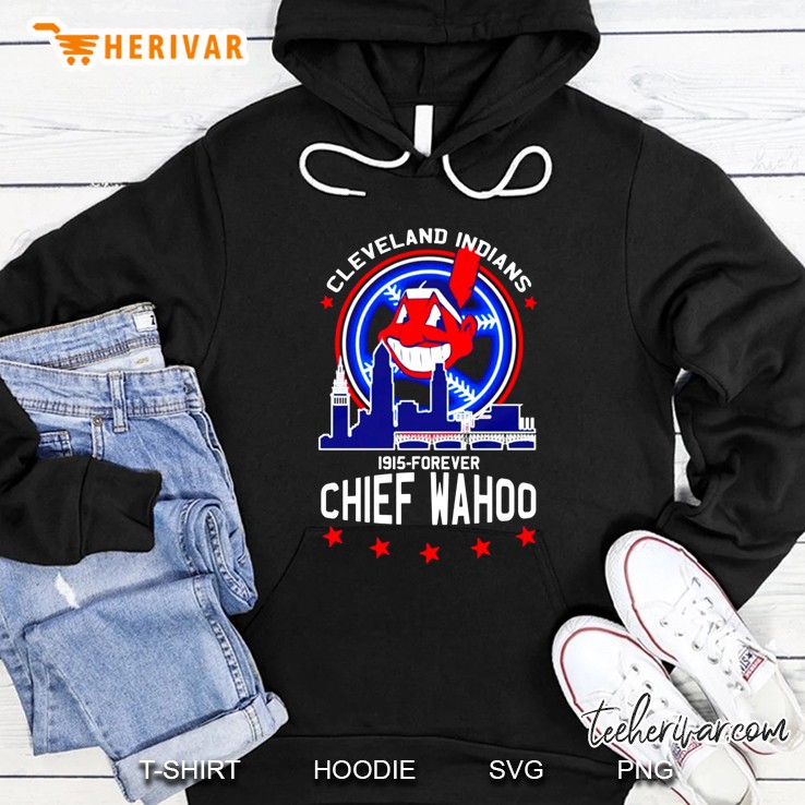 Cleveland Indians 1915 Forever Chief Wahoo City Hoodie
