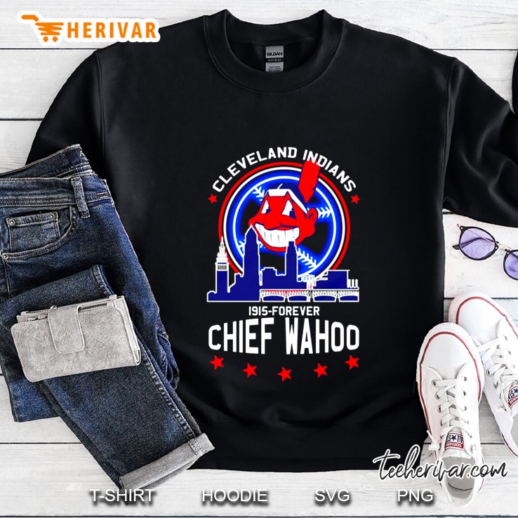 Cleveland Indians 1915 Forever Chief Wahoo City Sweatshirt