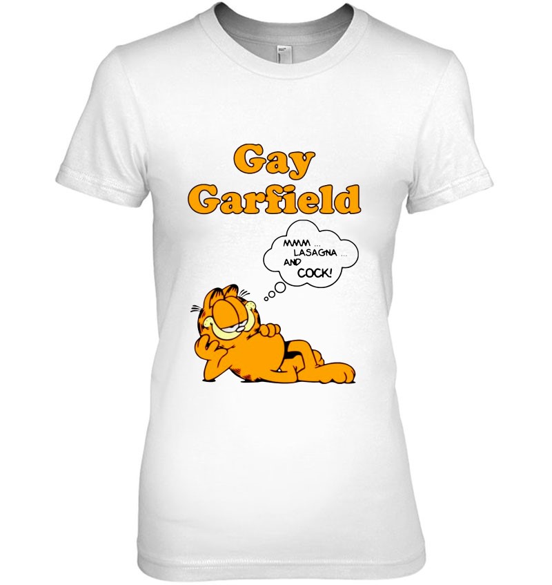Gay Garfield Mmm Lasagna And Cock Mugs