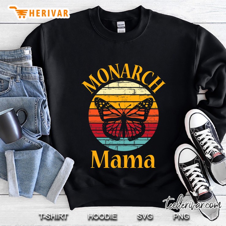 Monarch Mama Monarch Butterfly Shirt Mother Mom Gift Sweatshirt