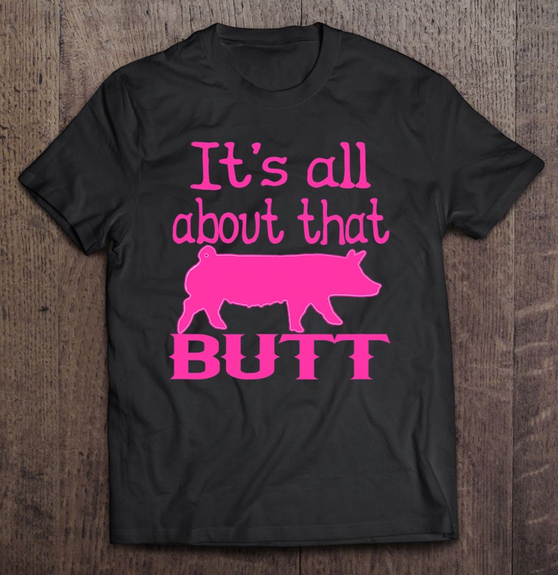 Cute Pink 4-H Show Pig Tshirt For Girls Who Show Their Pigs Shirt