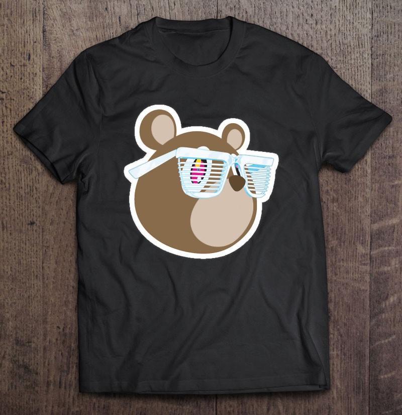 Kanye West Graduation Bear Takashi Murakami Style Art T-Shirt
