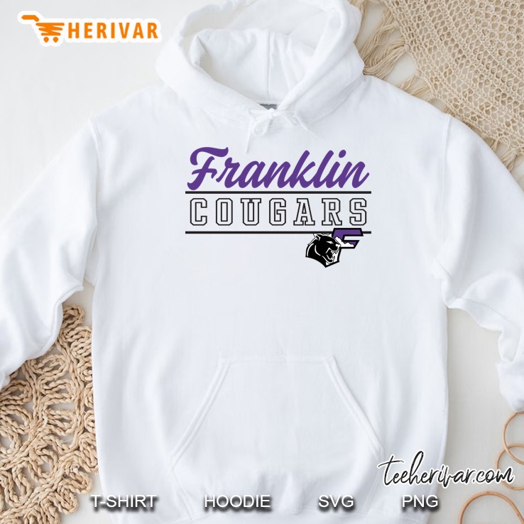Franklin High School Cougars Pullover C4 Ver2 Hoodie