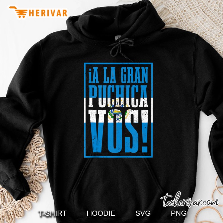 El Salvador Salvadorian Flag Pride Vintage Tank Top Hoodie