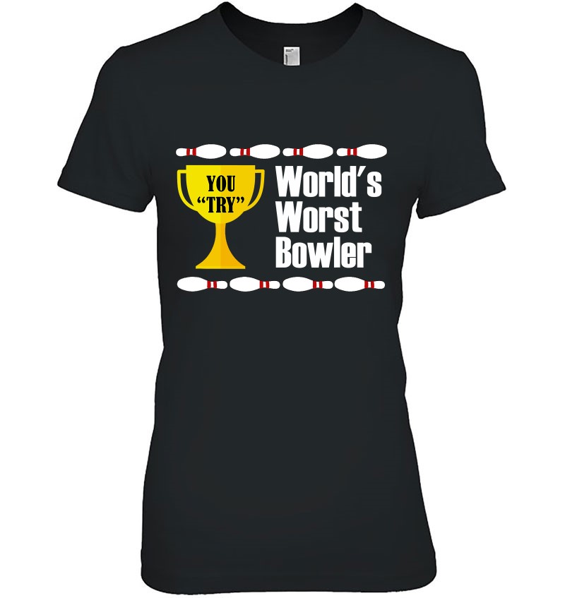 World's Worst Bowler Trophy Prize - Funny Bowling Mugs