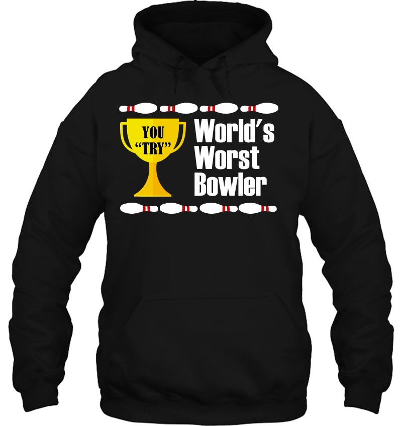 World's Worst Bowler Trophy Prize - Funny Bowling Mugs