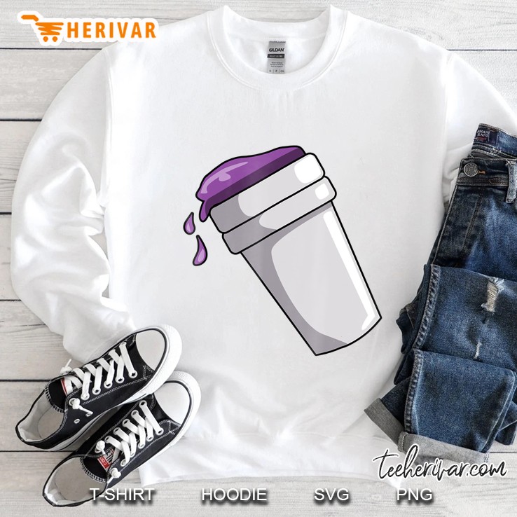 Double Cup Purple Drank Lean Sweatshirt