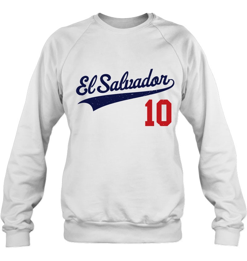 Retro El Salvador Soccer Jersey Camiseta Baseball 10 Ver2 Sweatshirt