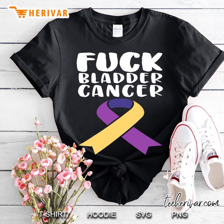 Fuck Bladder Cancer Survivor Awareness Shirt