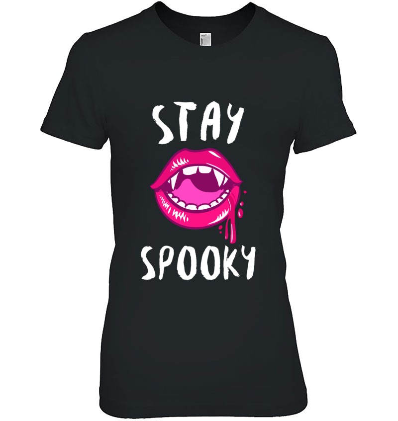 Stay Spooky Cute And Funny Halloween Vampire Lips Mugs