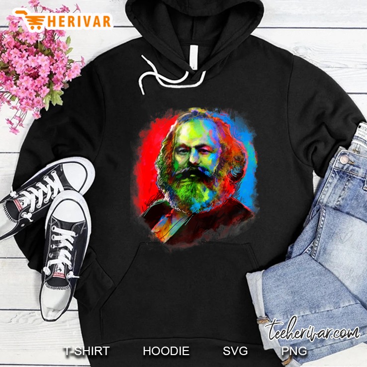 Karl Marx Tshirt Marxism Socialism Communism Hoodie