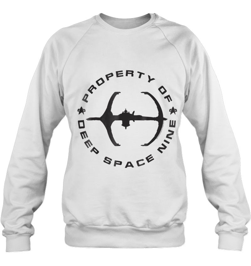 Star Trek Ds9 Property Of Deep Space Nine Graphic Sweatshirt