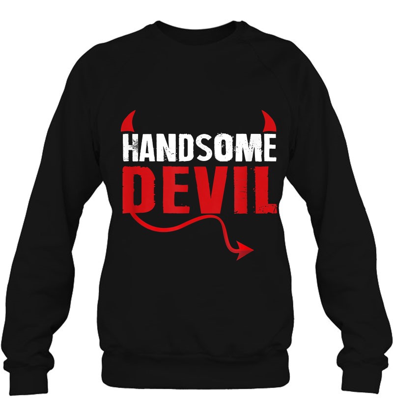 Handsome Devil Halloween Costume Charming Sweatshirt