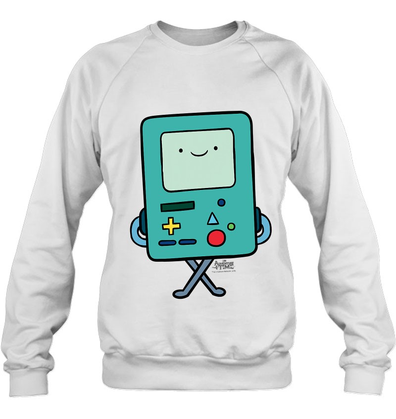 Mens Adventure Time Bmo Video Game System Sweatshirt