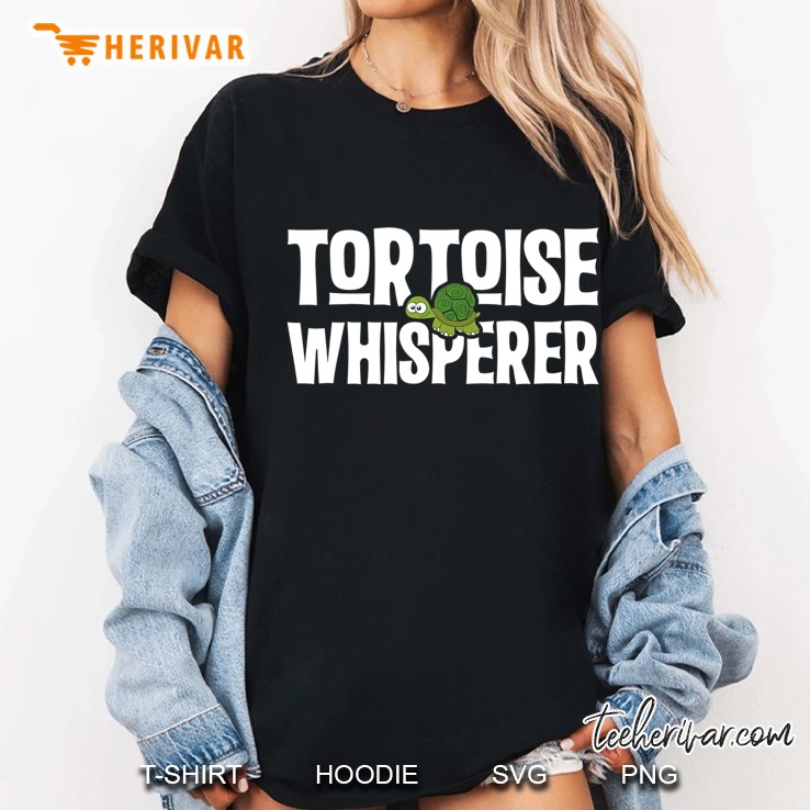 Tortoise Whisperer Turtle Lover Conservation Ladies Tee
