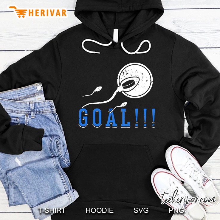 Expectant Father Shirt First Time Future Daddy Dad Hockey Hoodie