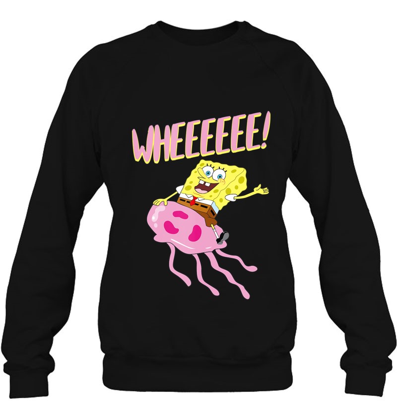 Mademark X Spongebob Squarepants Spongebob Riding Jellyfish Wheeeeee! Sweatshirt