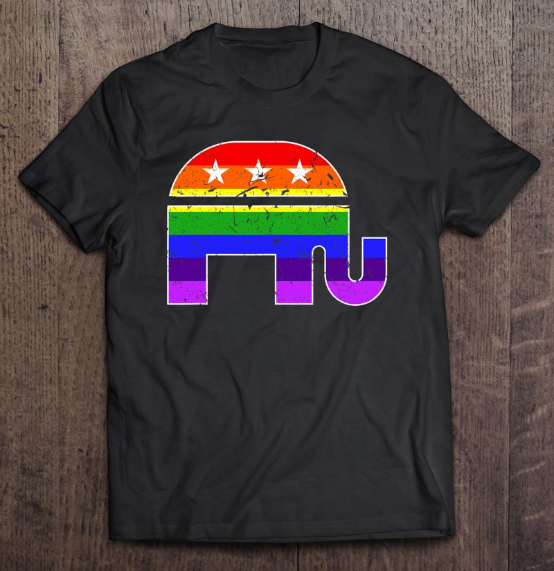 Lgbtq Gay Pride Conservative Republican Shirt