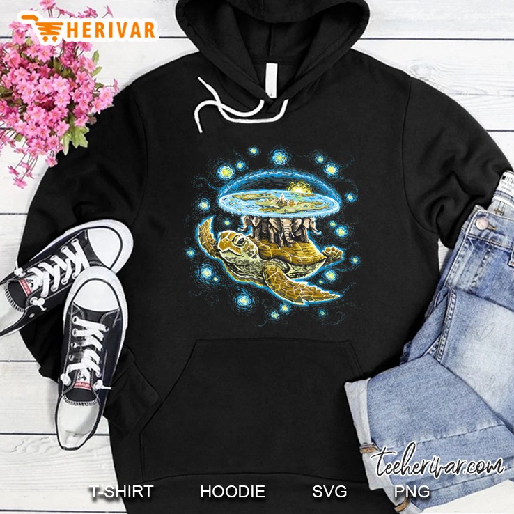 Endless Starry Night Van Gogh Hoodie