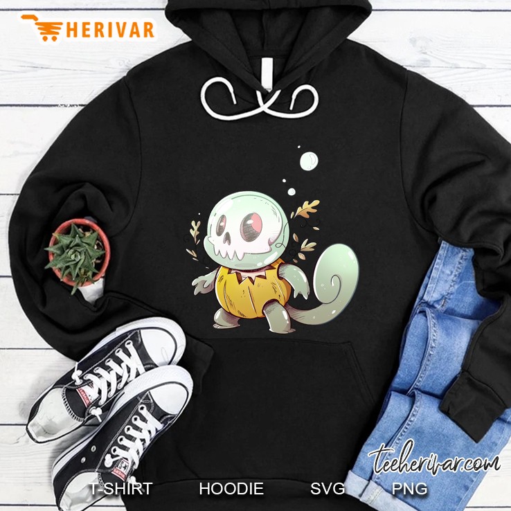Skull Pumpkin Squirtle Pokemon Halloween Costume Hoodie