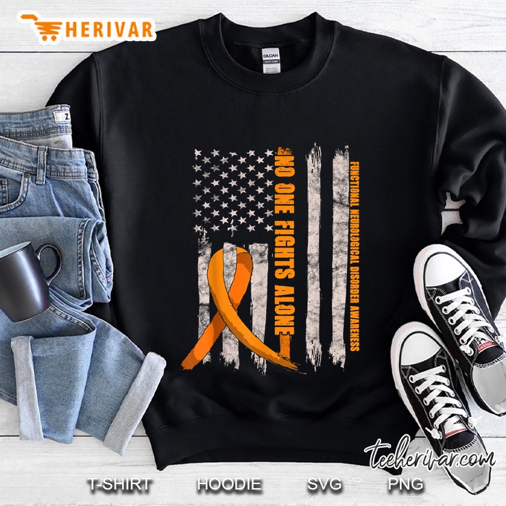Functional Neurological Disorder Awareness Fnd Related Orange Sweatshirt