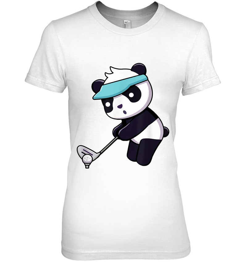 Panda Playing Golf Funny Animal Golfer Panda Bear Golfing Mugs