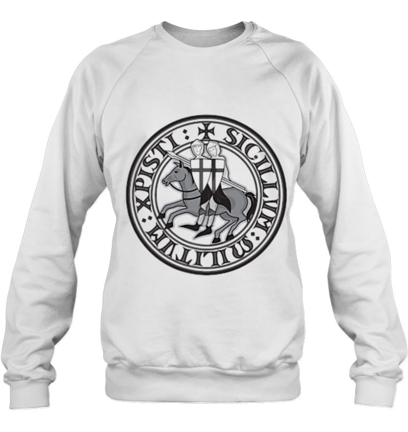 Knights Templar Seal Christian Oath Sweatshirt