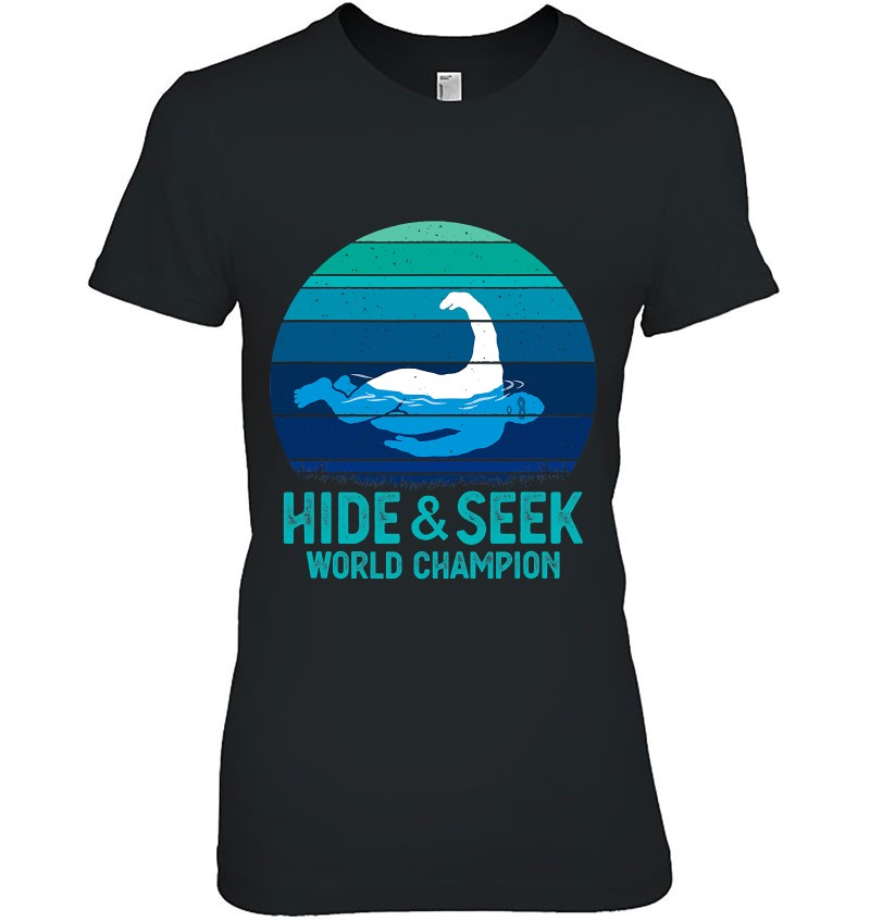 Bigfoot Gifts Hide And Seek Champion Funny Loch Ness Monster Mugs