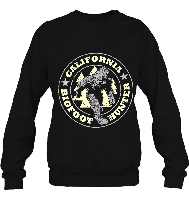 California Bigfoot Hunter Believe State Pride Premium Sweatshirt
