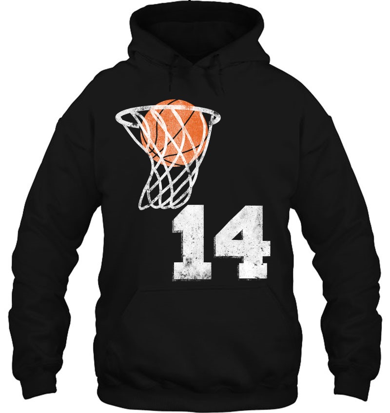 Vintage Basketball Jersey Number 14 Player Number Mugs