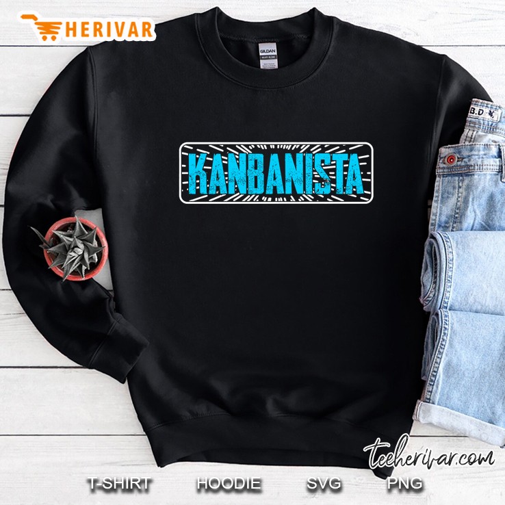 Kanban Love Cult Agile Project Management Funny Pm Coach Sweatshirt