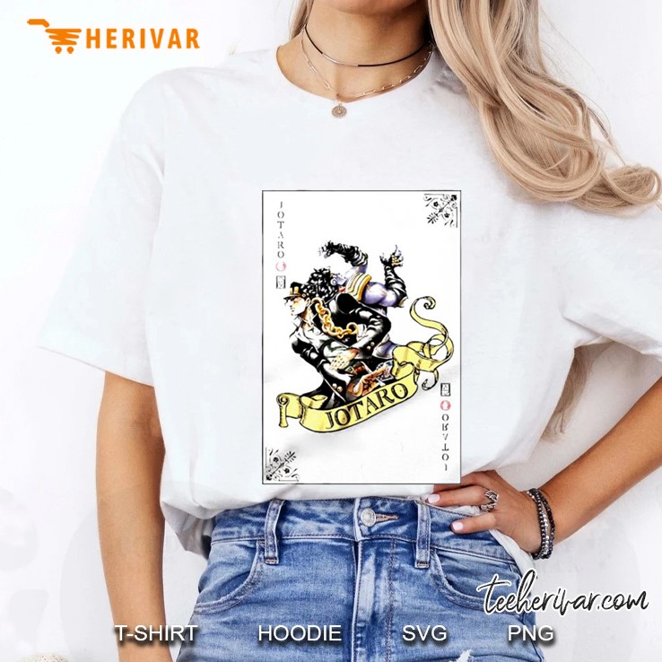 Jotaro Kujo Card Joker Jojos Bizarre Ladies Tee