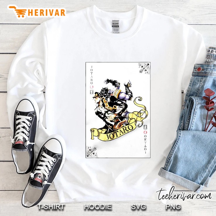 Jotaro Kujo Card Joker Jojos Bizarre Sweatshirt