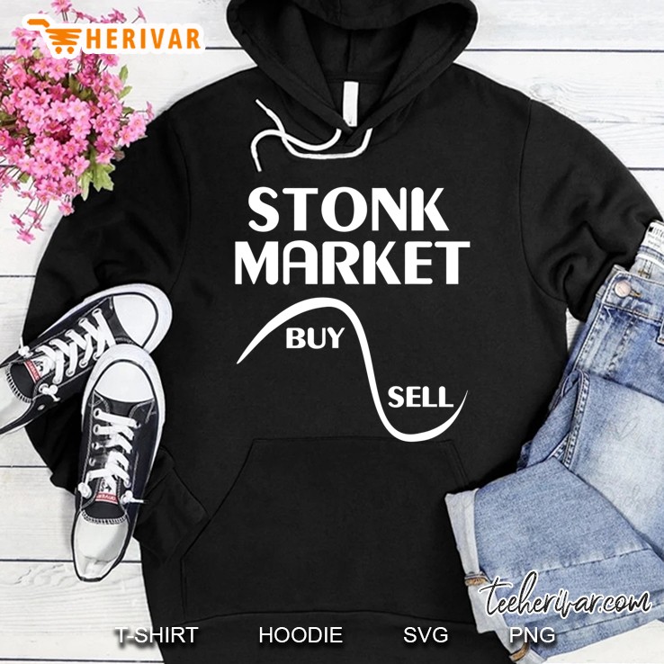 Stock Market Funny Stonks Meme Hoodie