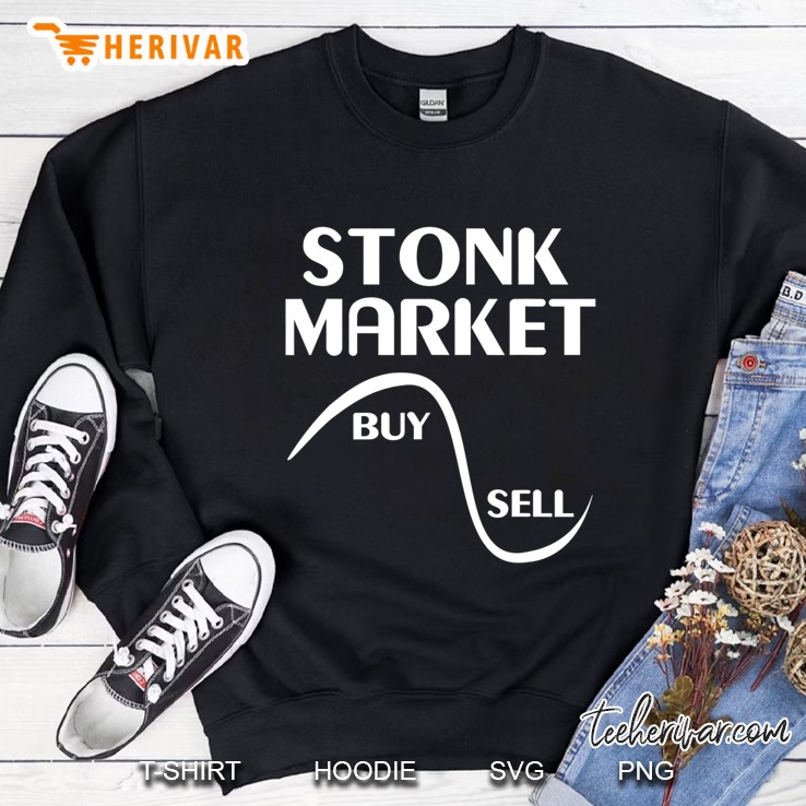 Stock Market Funny Stonks Meme Sweatshirt
