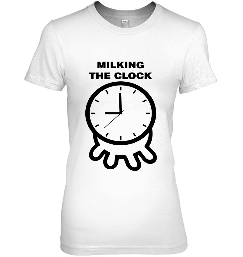 Milking The Clock Employee Of The Month Sweatshirt