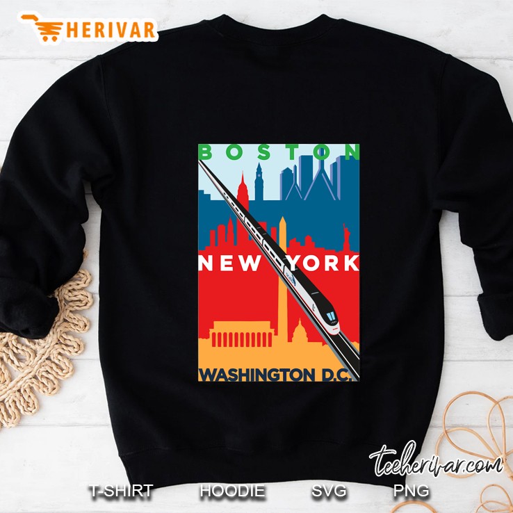Acela (Bostonnydc) - Amtrak Acela Train Sweatshirt