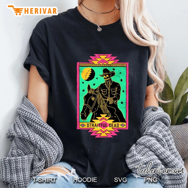 Straitful Dead Nights Halloween Costume Ladies Tee