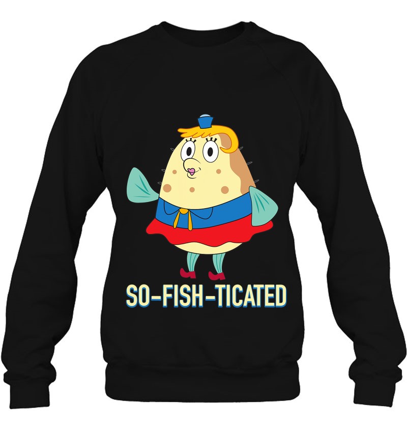 Spongebob Squarepants Mrs. Puff Is So-Fish-Ticated Sweatshirt