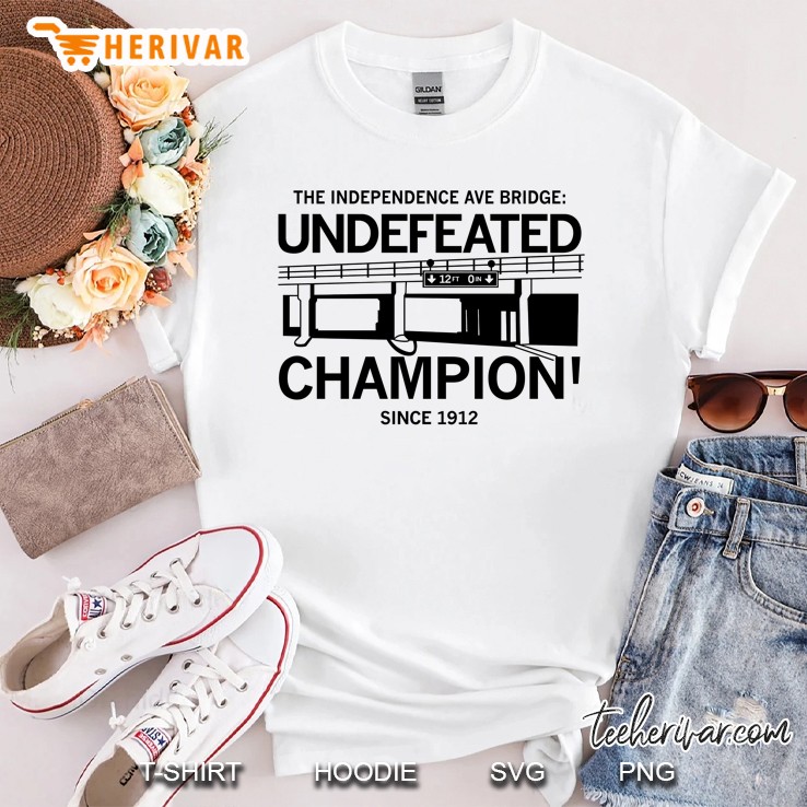 The Independence Ave Bridge Undefeated Champion Since 1912 Ver2 Shirt